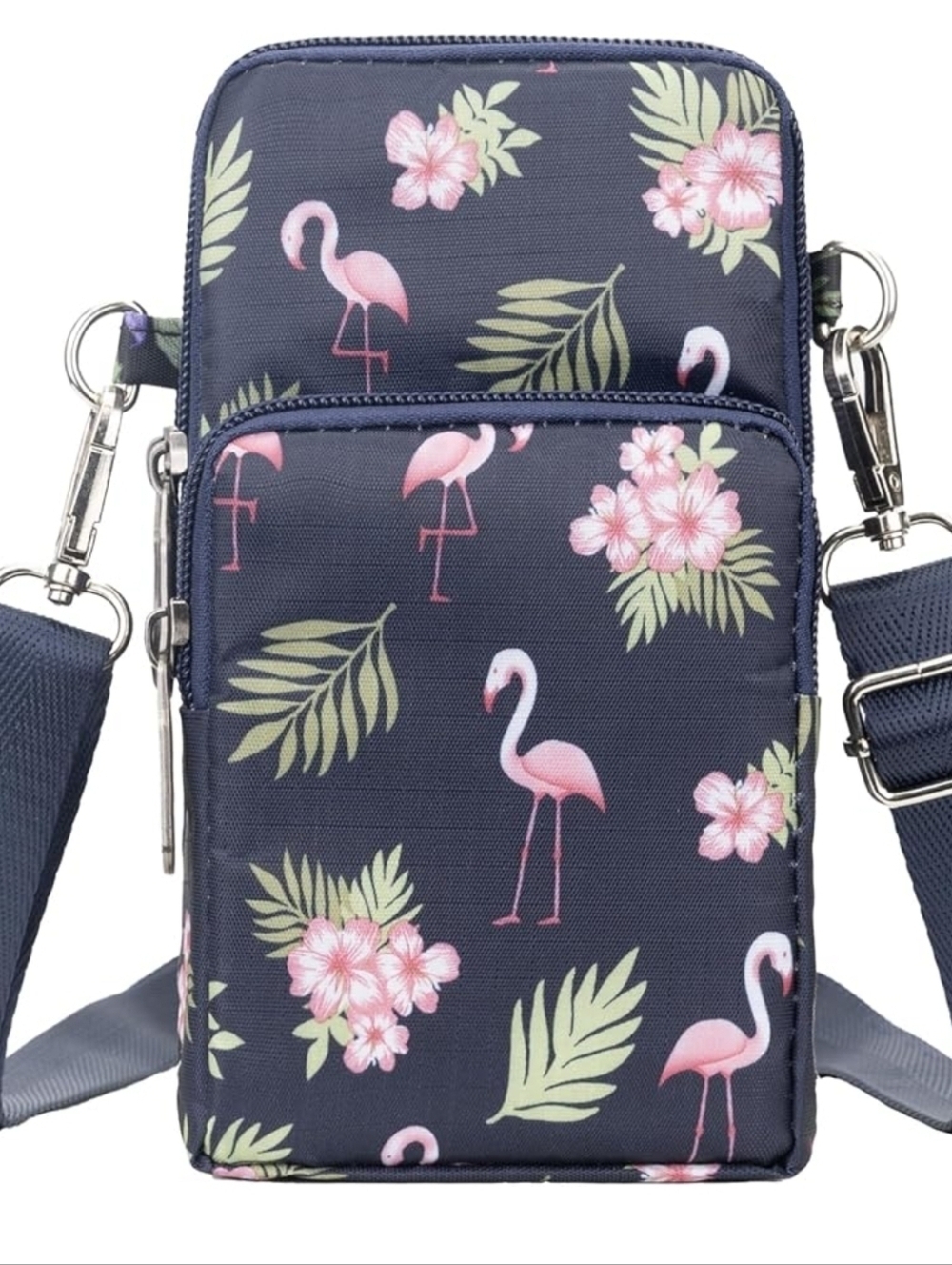 Crossbody Bag Phone Sleeve Concert Venue Festival Adjustable Strap Arm Wrist NWT